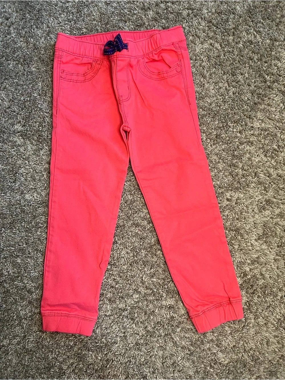 OshKosh B'gosh Navy Jacket with Coral Heart Print